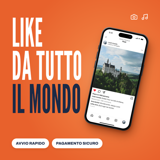 Instagram like al post stranieri