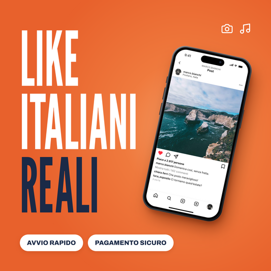 Instagram like al post italiani