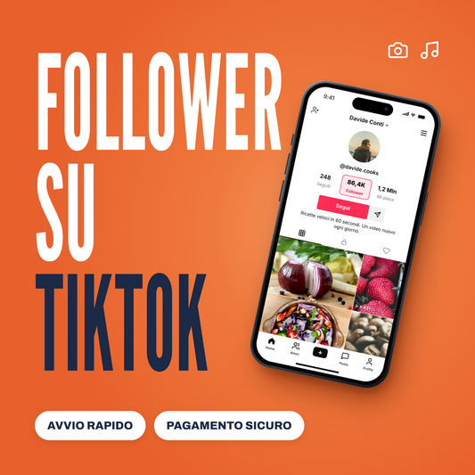 TikTok Follower al profilo
