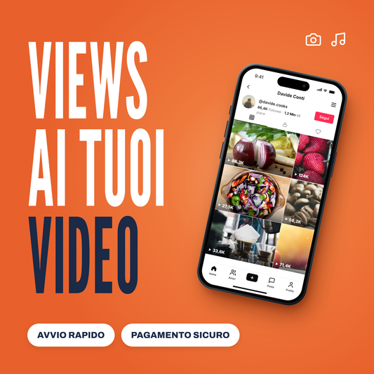 TikTok Visualizzazioni al video