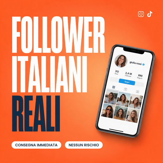 Instagram follower Italiani